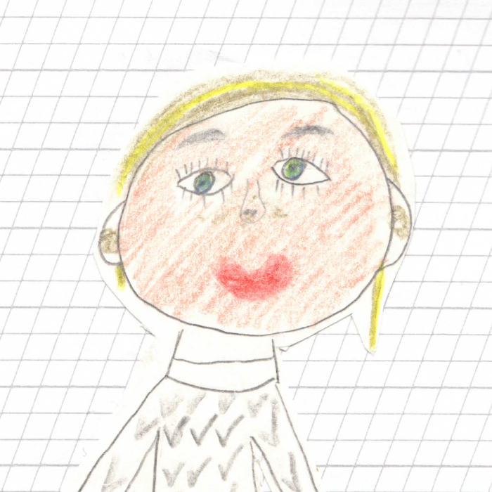 Drawing of Stephanie